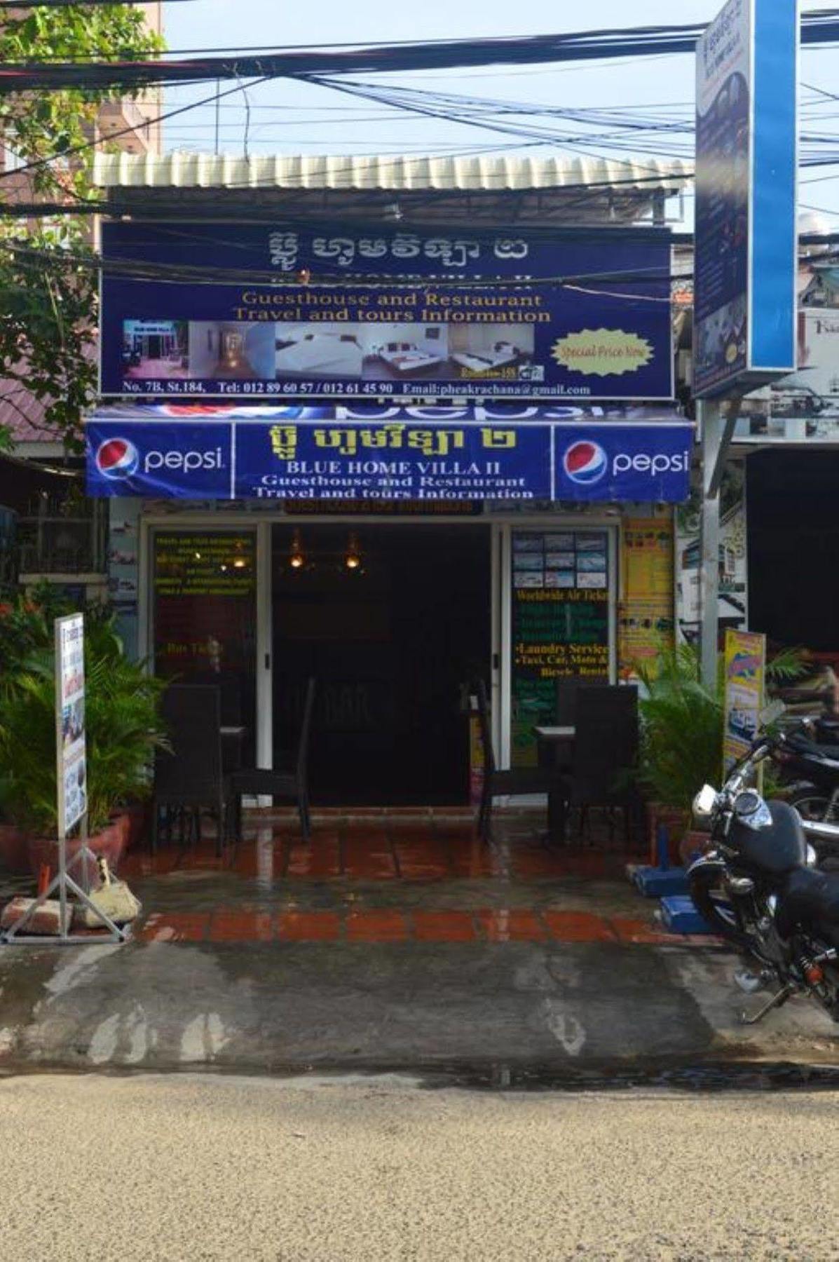 Blue Home Villa 2 Phnom Penh Eksteriør billede